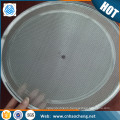 High quality aluminum wrapped edge filter mesh screen for plastic extruder filter